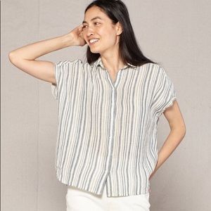 Outerknown Sandstone top S organic cotton/ linen